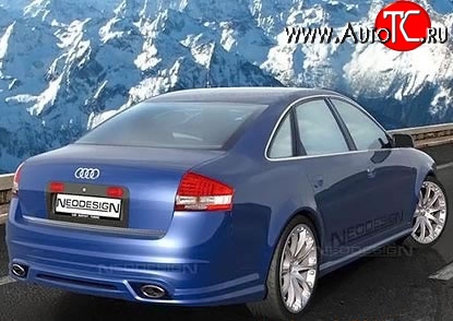 12 599 р. Задний бампер Magnus Style Audi A6 C5 дорестайлинг, седан (1997-2001) (Неокрашенный)  с доставкой в г. Набережные‑Челны