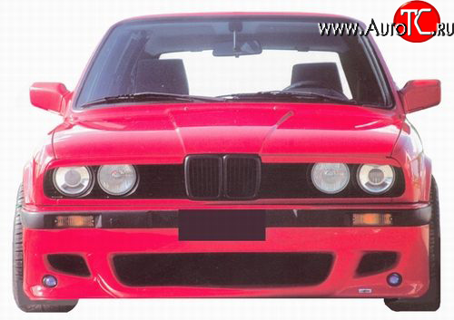 7 999 р. Передний бампер Rieger V1 на BMW 3 серия E30 седан (1982-1991)  с доставкой в г. Набережные‑Челны