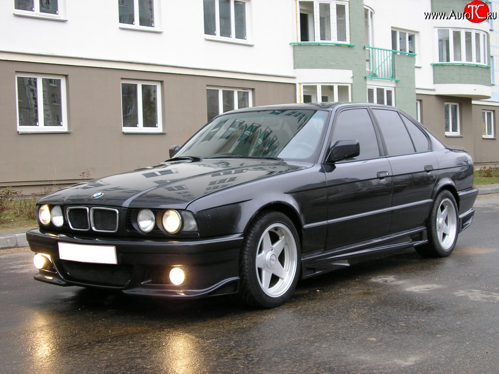 8 399 р. Передний бампер Devil BMW 5 серия E34 седан дорестайлинг (1988-1994)  с доставкой в г. Набережные‑Челны