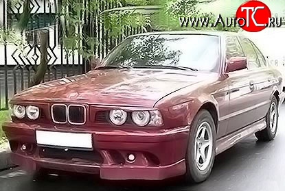 9 449 р. Передний бампер HAMANN Competition BMW 5 серия E34 седан дорестайлинг (1988-1994) (Неокрашенный)  с доставкой в г. Набережные‑Челны