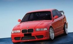 3 999 р. Передний бампер Lumma style BMW 3 серия E36 седан (1990-2000) (Неокрашенный)  с доставкой в г. Набережные‑Челны. Увеличить фотографию 2