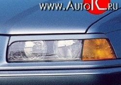 849 р. Реснички на фары Sport BMW 3 серия E36 седан (1990-2000) (Неокрашенные)  с доставкой в г. Набережные‑Челны. Увеличить фотографию 5