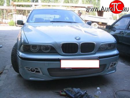 5 399 р. Накладка переднего бампера Borman BMW 5 серия E39 седан рестайлинг (2000-2003)  с доставкой в г. Набережные‑Челны