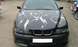 5 199 р. Юбка переднего бампера Devil Style BMW 5 серия E39 седан дорестайлинг (1995-2000)  с доставкой в г. Набережные‑Челны. Увеличить фотографию 4