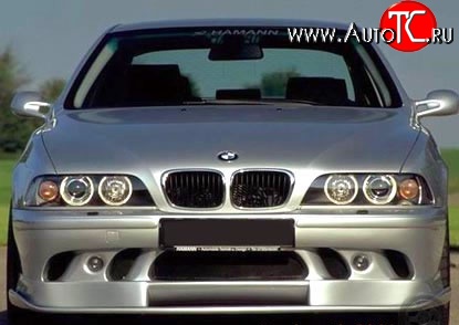 5 749 р. Накладка переднего бампера HAMANN Competition BMW 5 серия E39 седан дорестайлинг (1995-2000) (Неокрашенная)  с доставкой в г. Набережные‑Челны