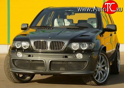 19 649 р. Передний бампер HARGE BMW X5 E53 дорестайлинг (1999-2003) (Неокрашенный)  с доставкой в г. Набережные‑Челны