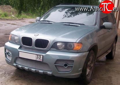 10 599 р. Передний бампер LORINSER Style BMW X5 E53 дорестайлинг (1999-2003) (Неокрашенный)  с доставкой в г. Набережные‑Челны