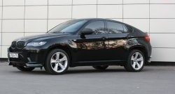 4 749 р. Накладки Global-Tuning на передний бампер автомобиля  BMW X6  E71 (2008-2014) дорестайлинг, рестайлинг (Неокрашенная)  с доставкой в г. Набережные‑Челны. Увеличить фотографию 10