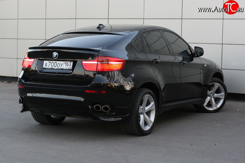 4 999 р. Спойлер Global-Tuning BMW X6 E71 рестайлинг (2012-2014) (Неокрашенный)  с доставкой в г. Набережные‑Челны