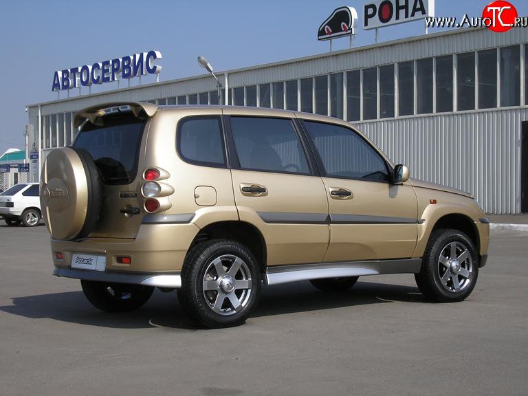 2 749 р. Арки на крылья Атака Лада 2123 (Нива Шевроле) дорестайлинг (2002-2008) (Неокрашенные)  с доставкой в г. Набережные‑Челны