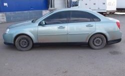 3 399 р. Пороги накладки CTS Chevrolet Lacetti седан (2002-2013) (Неокрашенные)  с доставкой в г. Набережные‑Челны. Увеличить фотографию 2