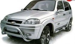 6 999 р. Передний бампер Апал  Chevrolet Niva  2123 (2002-2008), Лада 2123 (Нива Шевроле) (2002-2008) (Неокрашенный)  с доставкой в г. Набережные‑Челны. Увеличить фотографию 2