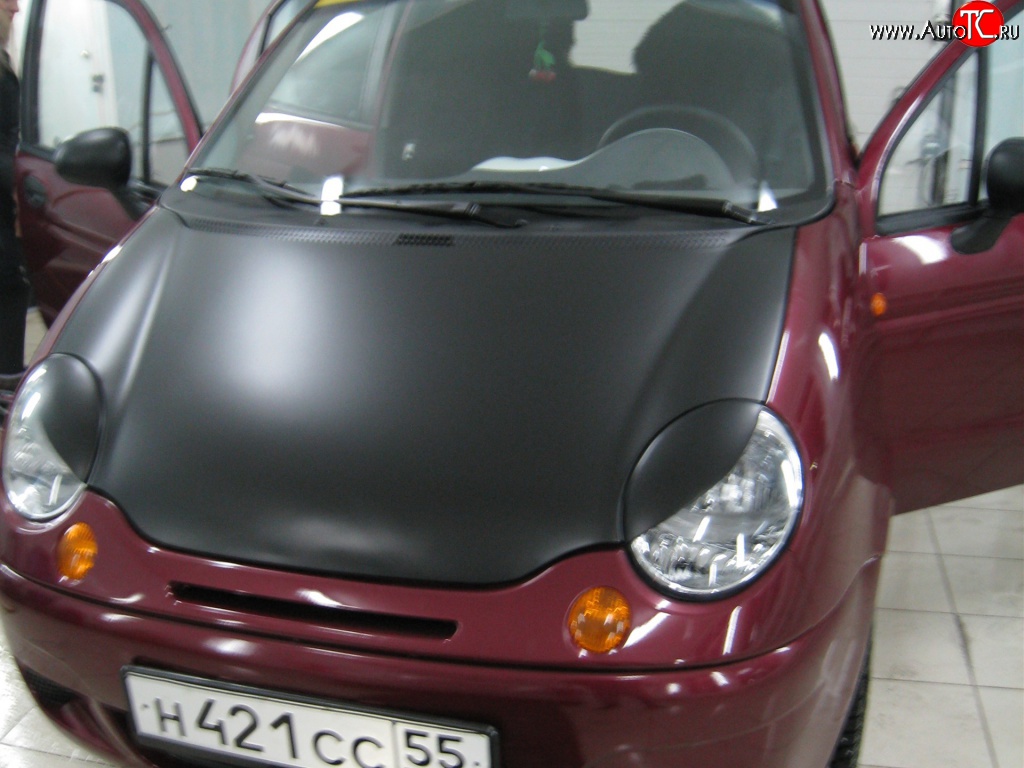 759 р. Реснички Devil Style Daewoo Matiz M100 дорестайлинг (1998-2000) (Неокрашенные)  с доставкой в г. Набережные‑Челны