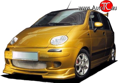 3 999 р. Накладка переднего бампера Sport-Line Daewoo Matiz M100 дорестайлинг (1998-2000)  с доставкой в г. Набережные‑Челны