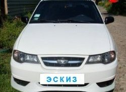 3 649 р. Накладка переднего бампера Sport Daewoo Nexia рестайлинг (2008-2015) (Неокрашенная)  с доставкой в г. Набережные‑Челны. Увеличить фотографию 3