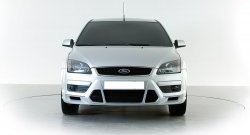 2 899 р. Накладка переднего бампера Sport Style Ford Focus 2 универсал дорестайлинг (2004-2008) (Неокрашенная)  с доставкой в г. Набережные‑Челны. Увеличить фотографию 3