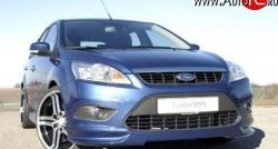 6 599 р. Накладка переднего бампера Loder 1899 Ford Focus 2 седан рестайлинг (2007-2011) (Неокрашенная)  с доставкой в г. Набережные‑Челны. Увеличить фотографию 2