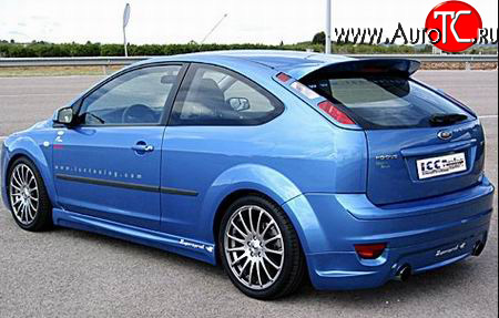 3 249 р. Спойлер ICC Ford Focus 2 хэтчбэк 5 дв. рестайлинг (2007-2011)  с доставкой в г. Набережные‑Челны