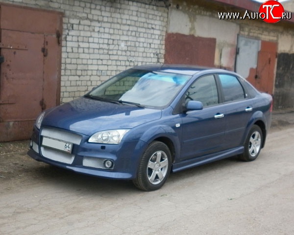 14 999 р. Передний бампер M-VRS Ford Focus 2 универсал дорестайлинг (2004-2008) (Неокрашенный)  с доставкой в г. Набережные‑Челны