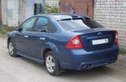 17 999 р. Задний бампер M-VRS Ford Focus 2 седан рестайлинг (2007-2011) (Неокрашенный)  с доставкой в г. Набережные‑Челны. Увеличить фотографию 2