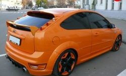 5 499 р. Нижний спойлер крышки багажника Sport Ford Focus 2 хэтчбэк 5 дв. рестайлинг (2007-2011) (Неокрашенный)  с доставкой в г. Набережные‑Челны. Увеличить фотографию 2