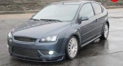 5 899 р. Пороги накладки Sport Ford Focus 2 хэтчбэк 3 дв. дорестайлинг (2004-2007) (Неокрашенные)  с доставкой в г. Набережные‑Челны. Увеличить фотографию 2