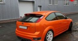 5 999 р. Накладка заднего бампера ST Sport Ford Focus 2 хэтчбэк 3 дв. дорестайлинг (2004-2007) (Неокрашенный)  с доставкой в г. Набережные‑Челны. Увеличить фотографию 6