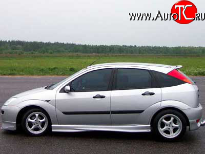 3 699 р. Пороги накладки Sport V1 Ford Focus 1 хэтчбэк 5 дв. дорестайлинг (1998-2002)  с доставкой в г. Набережные‑Челны