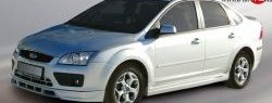 4 999 р. Накладка переднего бампера FT Ford Focus 2 универсал дорестайлинг (2004-2008) (Неокрашенная)  с доставкой в г. Набережные‑Челны. Увеличить фотографию 2