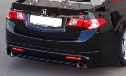 9 399 р. Юбка заднего бампера MUGEN  Honda Accord  CU (2008-2011) седан дорестайлинг (Неокрашенная)  с доставкой в г. Набережные‑Челны. Увеличить фотографию 2