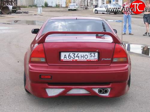 4 999 р. Накладка на задний бампер VeilSide Honda Prelude 4 (1991-1996)  с доставкой в г. Набережные‑Челны