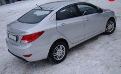 1 799 р. Плавники на крышу Sport Hyundai Solaris RBr седан дорестайлинг (2010-2014) (Неокрашенный)  с доставкой в г. Набережные‑Челны. Увеличить фотографию 4