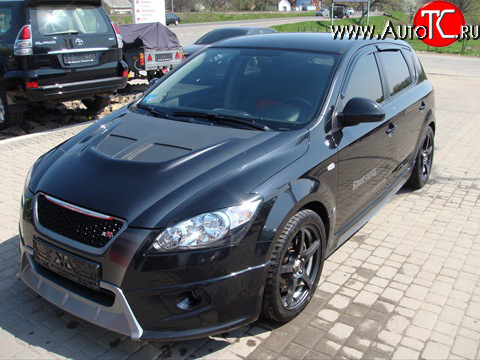 1 399 р. Реснички Khust-Tuning KIA Ceed 1 ED дорестайлинг, хэтчбэк 5 дв. (2006-2010)  с доставкой в г. Набережные‑Челны