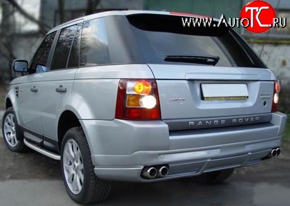 14 949 р. Накладка заднего бампера ARDEN Land Rover Range Rover Sport 1 L320 дорестайлинг (2005-2009) (Неокрашенная)  с доставкой в г. Набережные‑Челны