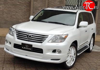 18 449 р. Накладка переднего бампера LX Mode Lexus LX570 J200 дорестайлинг (2007-2012) (Неокрашенная)  с доставкой в г. Набережные‑Челны