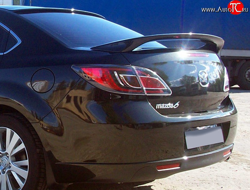 5 899 р. Спойлер EX-Style V2 Mazda 6 GH дорестайлинг седан (2007-2010) (Неокрашенный)  с доставкой в г. Набережные‑Челны