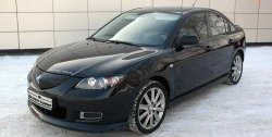 3 049 р. Радиаторная решётка Global-Tuning Mazda 3/Axela BK дорестайлинг седан (2003-2006) (Неокрашенная)  с доставкой в г. Набережные‑Челны. Увеличить фотографию 3