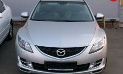 1 149 р. Реснички EX-Style Mazda 6 GH дорестайлинг седан (2007-2010) (Неокрашенные)  с доставкой в г. Набережные‑Челны. Увеличить фотографию 2