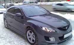 1 149 р. Реснички EX-Style Mazda 6 GH дорестайлинг седан (2007-2010) (Неокрашенные)  с доставкой в г. Набережные‑Челны. Увеличить фотографию 3