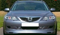 9 499 р. Накладка переднего бампера ATH Mazda 6 GG седан дорестайлинг (2002-2005)  с доставкой в г. Набережные‑Челны. Увеличить фотографию 2