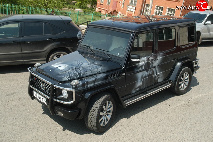 20 899 р. Арки крыльев AMG Mercedes-Benz G class W463 5 дв. дорестайлинг (1989-1994) (Неокрашенные)  с доставкой в г. Набережные‑Челны