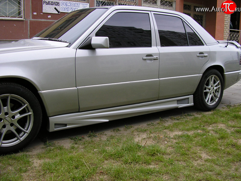 4 699 р. Пороги накладки Elegance Mercedes-Benz E-Class W124 седан дорестайлинг (1984-1993)  с доставкой в г. Набережные‑Челны