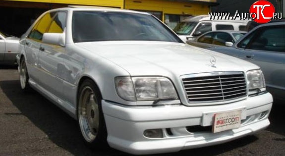 14 149 р. Передний бампер WALD Mercedes-Benz S class W140 Седан (1991-1998) (Неокрашенный)  с доставкой в г. Набережные‑Челны