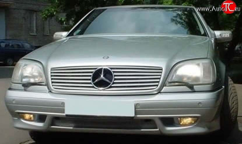 14 949 р. Передний бампер AMG Mercedes-Benz S class W140 Купе (1991-1998) (Неокрашенный)  с доставкой в г. Набережные‑Челны