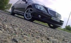 8 649 р. Передний бампер AMG Mercedes-Benz S class W221 (2006-2013) (Неокрашенный)  с доставкой в г. Набережные‑Челны. Увеличить фотографию 3