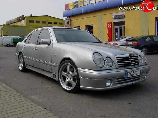 8 149 р. Передний бампер Lorinzer Mercedes-Benz E-Class W210 дорестайлинг универсал (1996-1999) (Дорестайлинг, Неокрашенный)  с доставкой в г. Набережные‑Челны