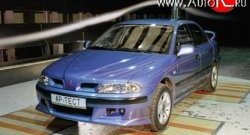 4 149 р. Накладка переднего бампера GT Dynamics Mitsubishi Carisma (1999-2004) (Неокрашенная)  с доставкой в г. Набережные‑Челны. Увеличить фотографию 2