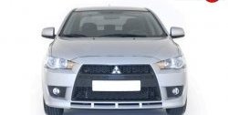 22 899 р. Передний бампер Standart Plus Mitsubishi Lancer 10 седан дорестайлинг (2007-2010) (Неокрашенный)  с доставкой в г. Набережные‑Челны. Увеличить фотографию 2