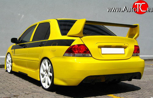 10 699 р. Антикрыло Accolade Evo  Mitsubishi Lancer  9 (2003-2009) 1-ый рестайлинг седан, 2-ой рестайлинг седан (Неокрашенный)  с доставкой в г. Набережные‑Челны