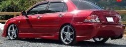 Пороги накладки Accolade на Mitsubishi Lancer 9 2-ой рестайлинг седан (2005-2009)